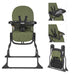 Dream On Me Snack & Stow Highchair Olive image 21