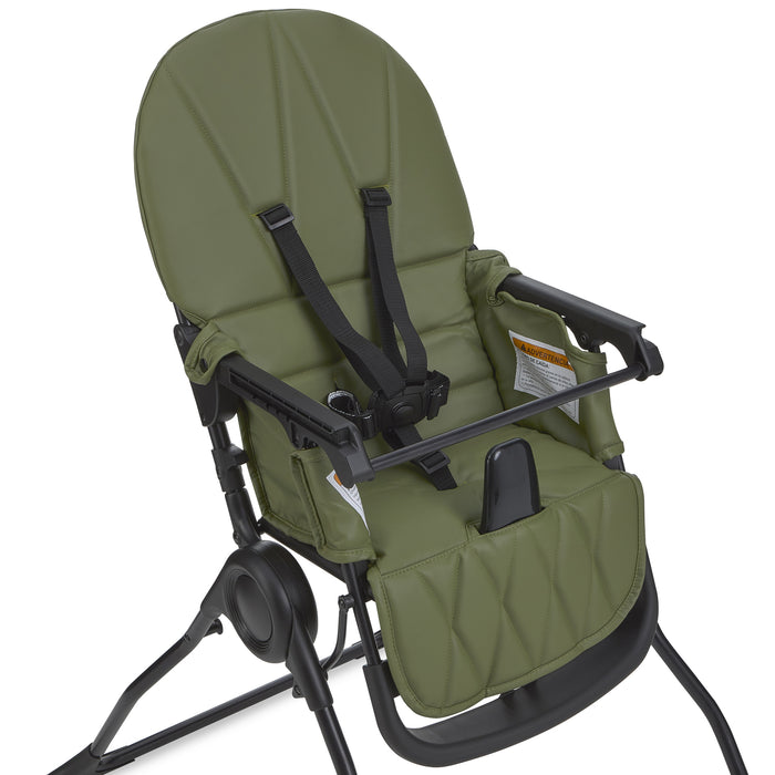 Dream On Me Snack & Stow Highchair Olive image 18