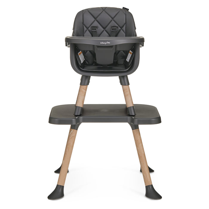 Dream On Me Luna 4-in-1 Convertible Highchair – Black lifestyle