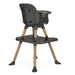 Dream On Me Luna 4-in-1 Convertible Highchair – Black lifestyle