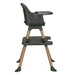 Dream On Me Luna 4-in-1 Convertible Highchair – Black lifestyle