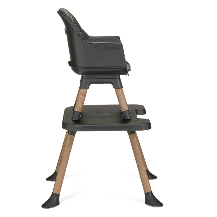 Dream On Me Luna 4-in-1 Convertible Highchair – Black lifestyle