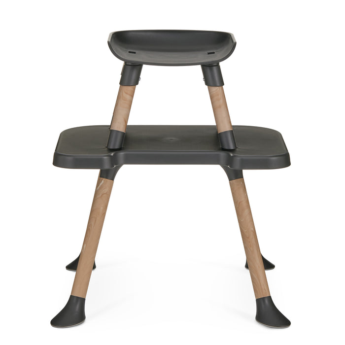 Dream On Me Luna 4-in-1 Convertible Highchair – Black lifestyle