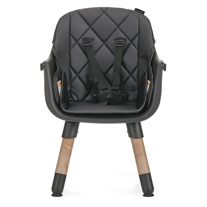 Dream On Me Luna 4-in-1 Convertible Highchair – Black lifestyle