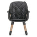 Dream On Me Luna 4-in-1 Convertible Highchair – Black lifestyle
