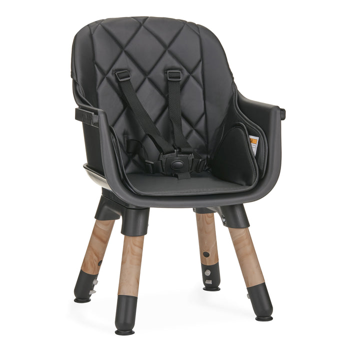 Dream On Me Luna 4-in-1 Convertible Highchair – Black lifestyle