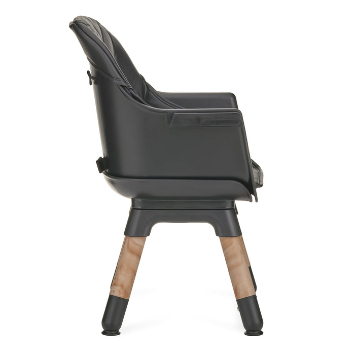 Dream On Me Luna 4-in-1 Convertible Highchair – Black lifestyle