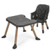 Dream On Me Luna 4-in-1 Convertible Highchair – Black lifestyle