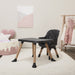 Dream On Me Luna 4-in-1 Convertible Highchair – Black lifestyle
