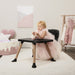 Dream On Me Luna 4-in-1 Convertible Highchair – Black lifestyle