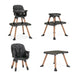 Dream On Me Luna 4-in-1 Convertible Highchair – Black Key Feature