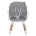 Dream On Me Luna 4-in-1 Convertible Highchair – Cool Grey lifestyle