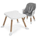 Dream On Me Luna 4-in-1 Convertible Highchair – Cool Grey lifestyle