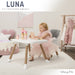 Dream On Me Luna 4-in-1 Convertible Highchair – Cool Grey Key Feature