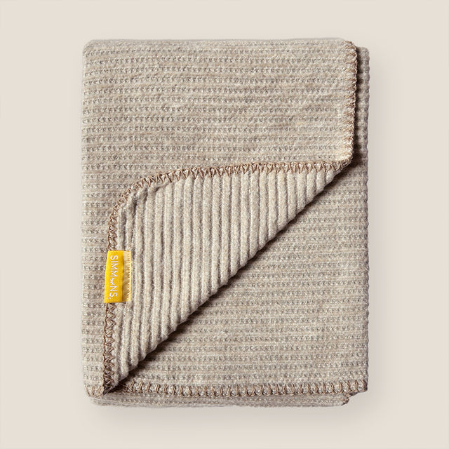 Simmons Cotton Melanage Baby Blanket