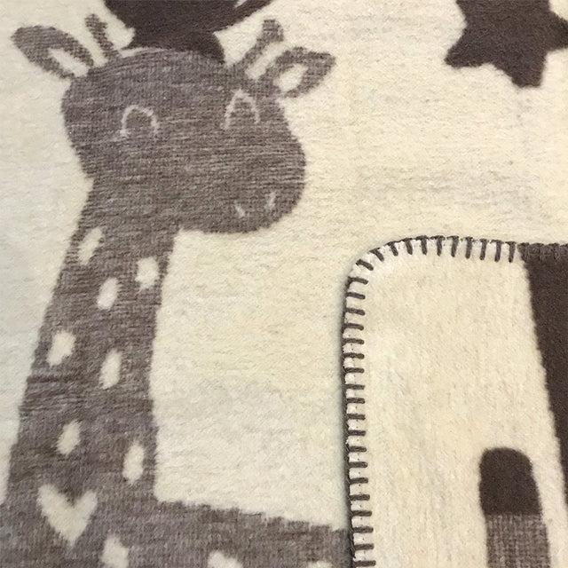 Simmons Jacquard Reversible Baby Blanket