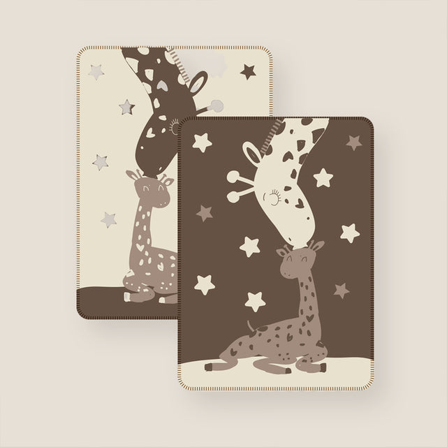 Simmons Jacquard Reversible Baby Blanket