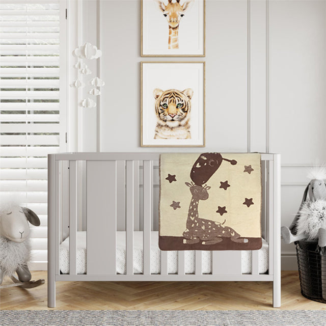 Simmons Jacquard Reversible Baby Blanket