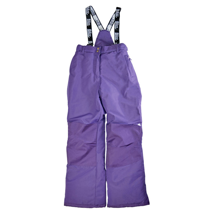 Blizz Girls’ 2-Piece Snowsuit Set with Accessories – Mauve/Purple – Size 8-16