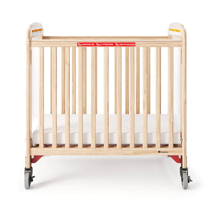 Lit de bébé compact d'évacuation Foundations Next Generation First Responder® – Lit de bébé Clearview pour garderie