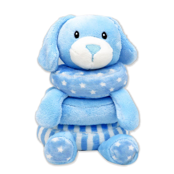 Jouet d'activité empilable en peluche pour bébé Bab & Tot