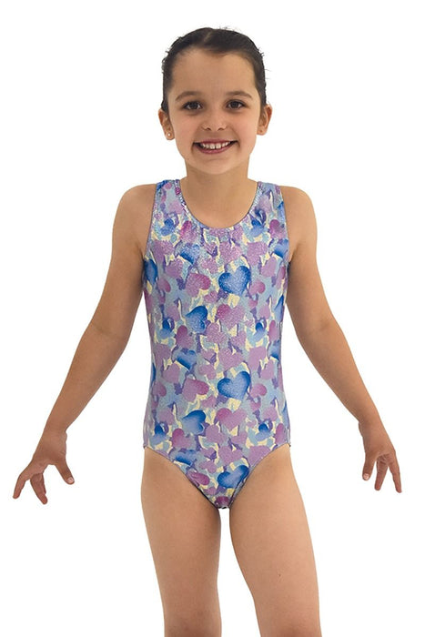 Mondor Sleeveless Gymnastics & Dance Printed Leotard - Children, Teens & Adults - 27822