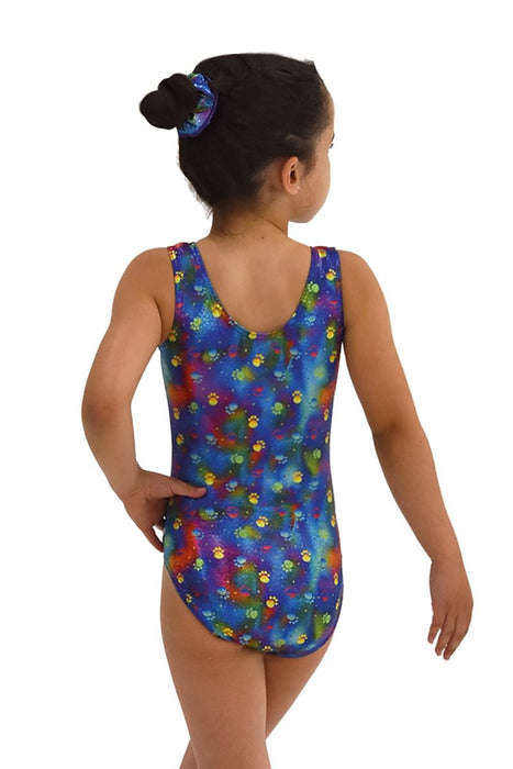 Mondor Sleeveless Gymnastics & Dance Printed Leotard - Children, Teens & Adults - 27822