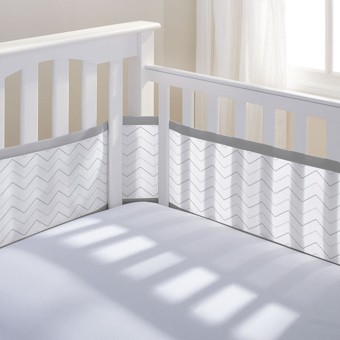 BreathableBaby Breathable Mesh Liner for Full-Size Cribs, Classic 3mm Mesh