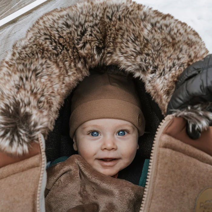 Housse d'hiver pour siège d'auto pour bébé de Petit Coulou - Collections Laine et Classique