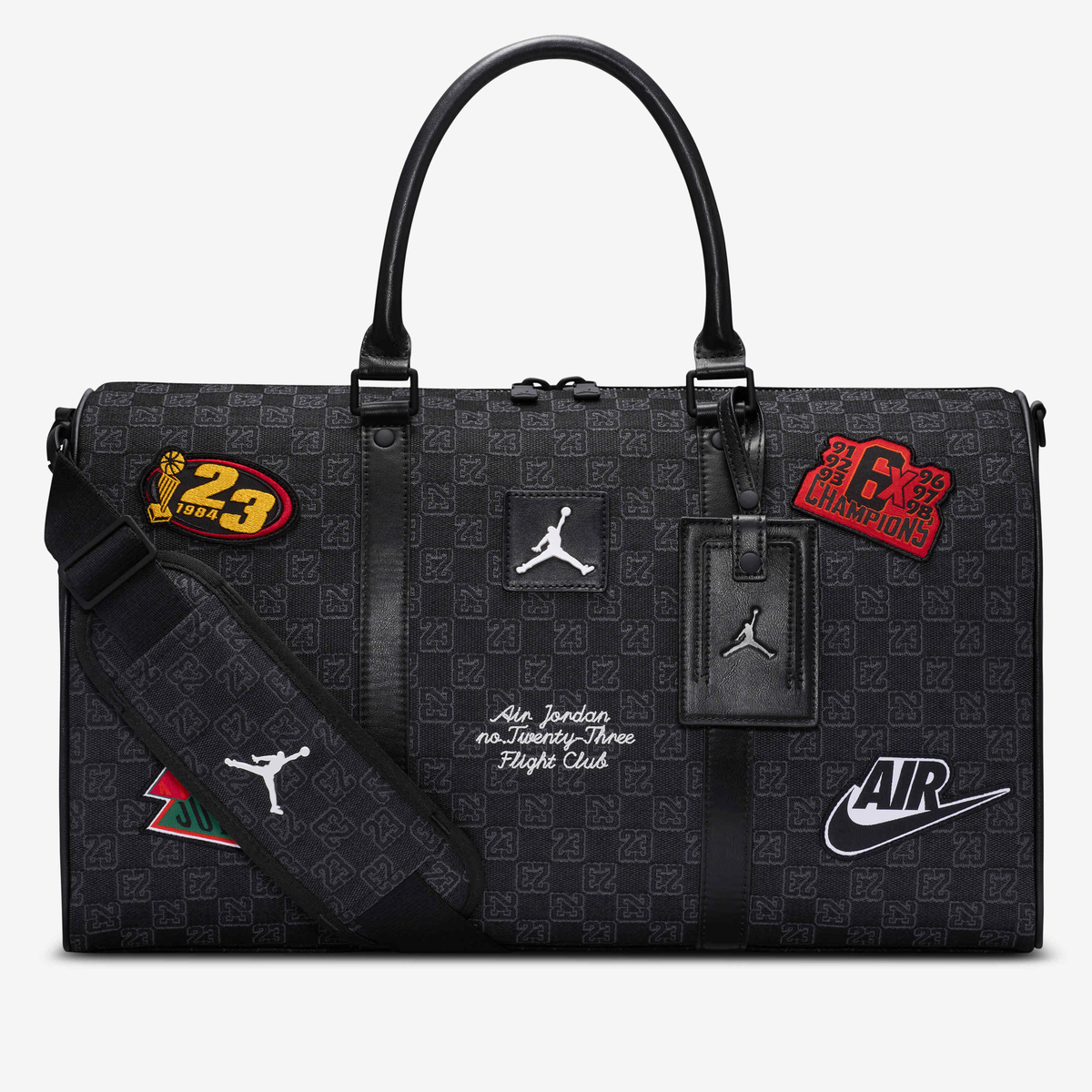 Jordan Monogram Duffle Bag 25L – Black | Goldtex