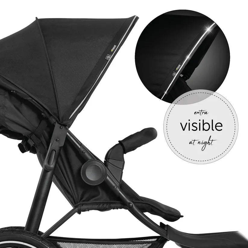 Hauck - Runner 2 Robust All-Terrain Baby Stroller