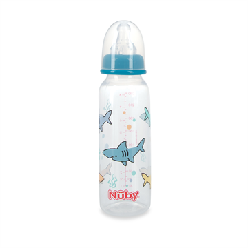 Nuby Non-Drip Baby Bottle Set - 8oz/240ml - 3 Pack
