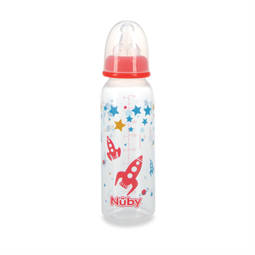 Nuby Non-Drip Baby Bottle Set - 8oz/240ml - 3 Pack