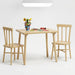 Toddler and children maple wooden daycare table and chairs set