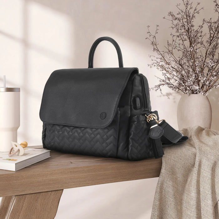 Hanna and Sophia Traveler 5-Piece Diaper Bag Set