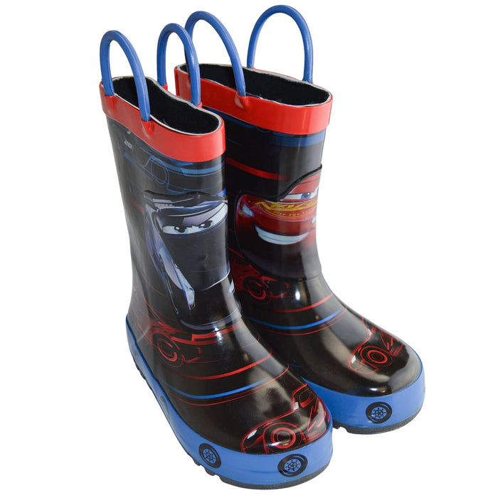 Bottes de pluie Les Bagnoles de Disney pour tout-petits et enfants Kids Shoes (6T à 11T)