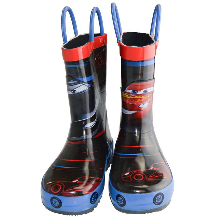 Bottes de pluie Les Bagnoles de Disney pour tout-petits et enfants Kids Shoes (6T à 11T)