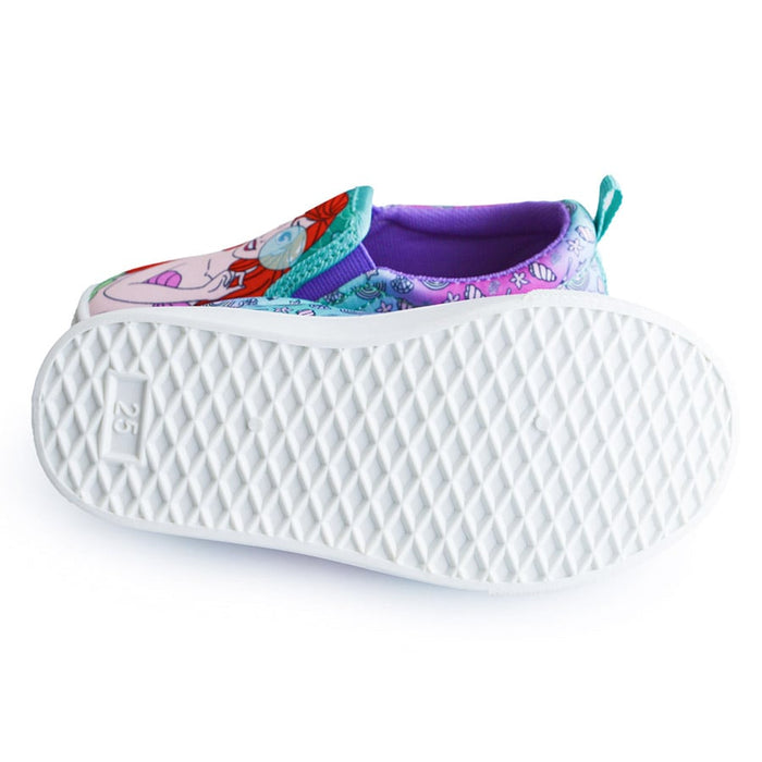 Kids Shoes Disney's Princess Ariel Toddler Girls Slip-on Canvas Shoes