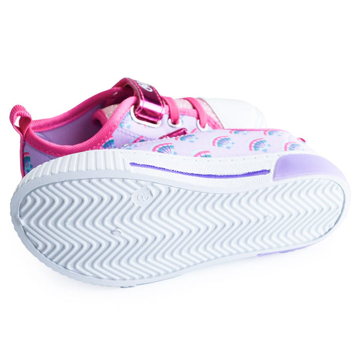 Kids Shoes Disney's Princess Ariel Light-up Toddler Girls Canvas Shoes