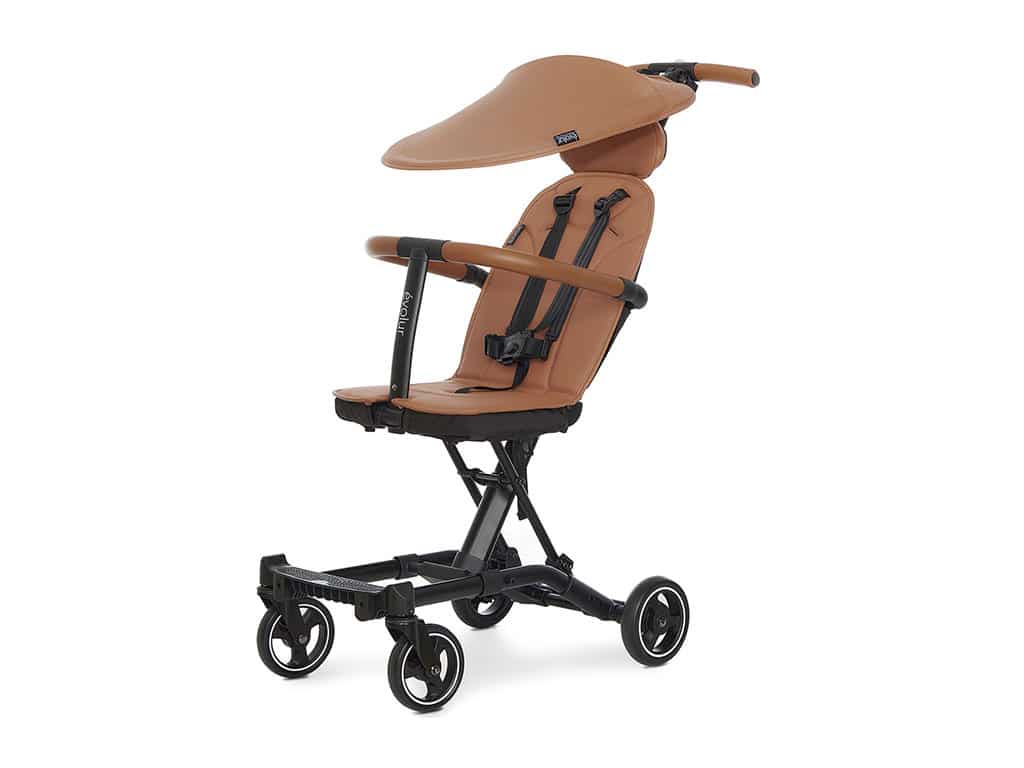 Evolur Cruise Rider Stroller with Canopy – Cognac
