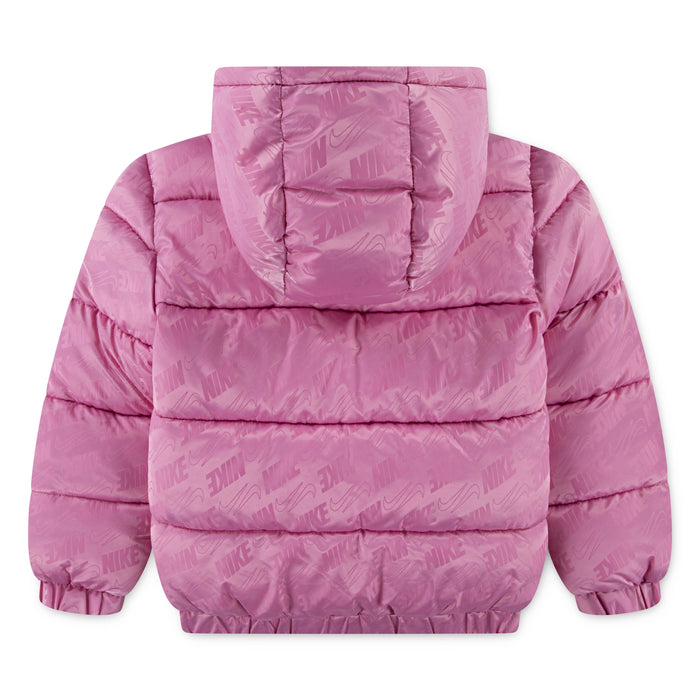 Nike Jacquard Puffer Jacket – Magic Flamingo (4 to 6X)