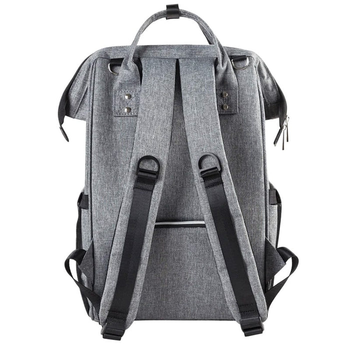 Jolly Jumper Aspen Backpack Diaper Bag - Melange Grey