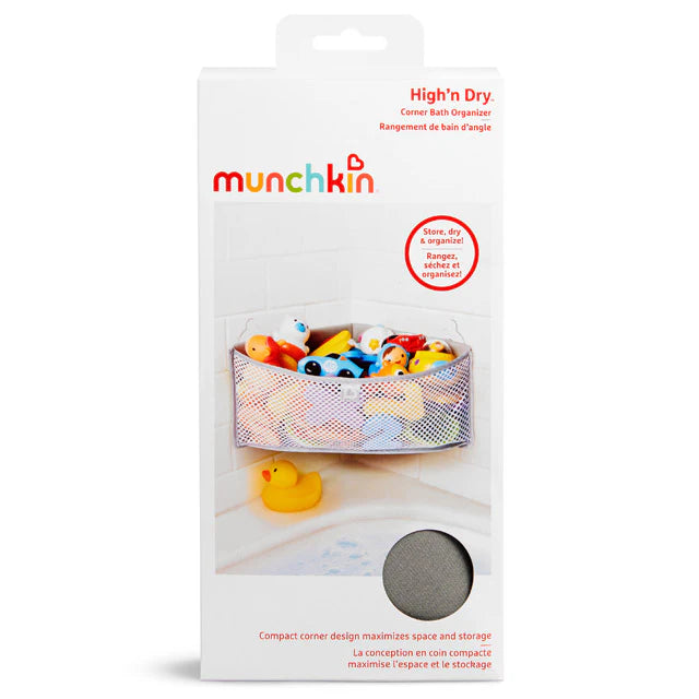 Organisateur de salle de bain d'angle High'n Dry de Munchkin