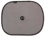 Ezimoov car sunshade in grey with black trim, shown flat against a white background.
