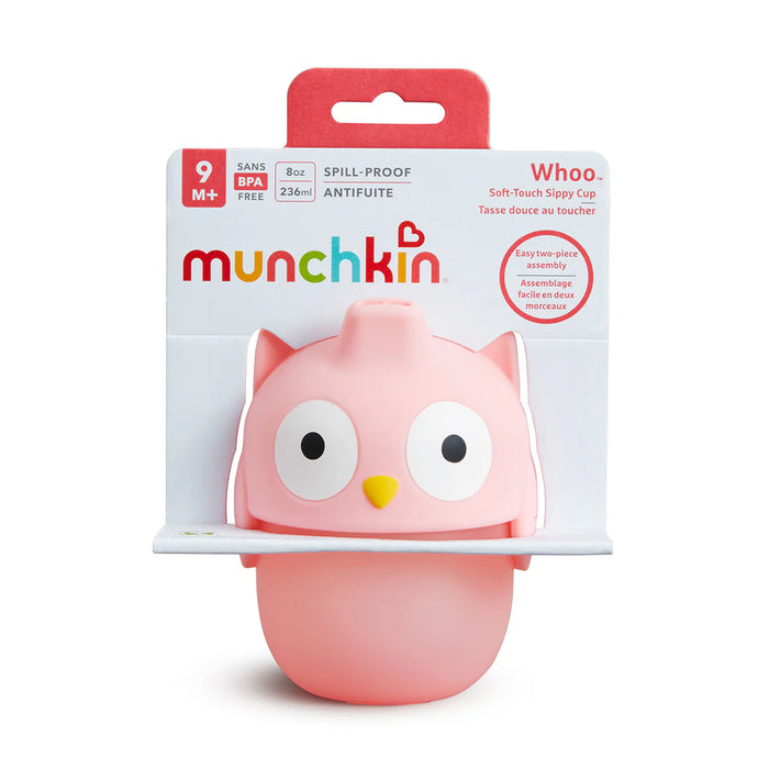 Gobelet anti-fuite Munchkin Whoo™ Soft-Touch - 8 oz