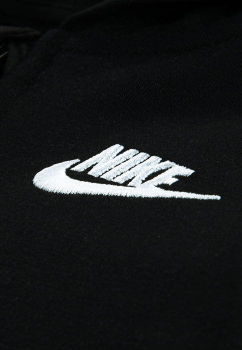 Nike Baby Essentials Hooded Coverall Black | Sizes NB to 9m