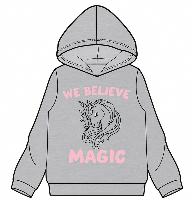 Green Jeans Toddlers and Girls Fleece Hoodies - 4 to 6x