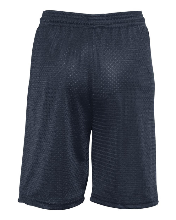 Short en maille bleu marine pour jeunes de C2 Sport - 5209