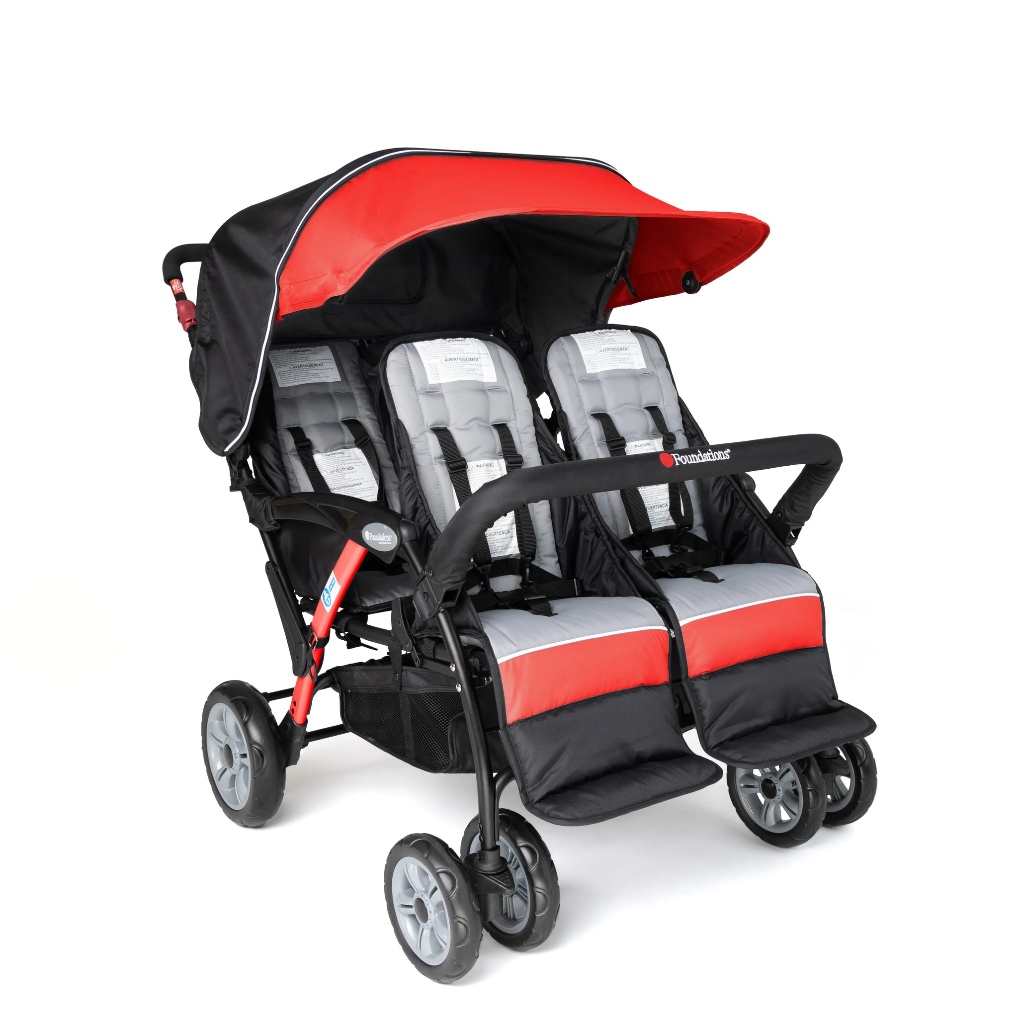Gaggle Compass Quad 4-Seat Baby Stroller for Daycare & Newborns