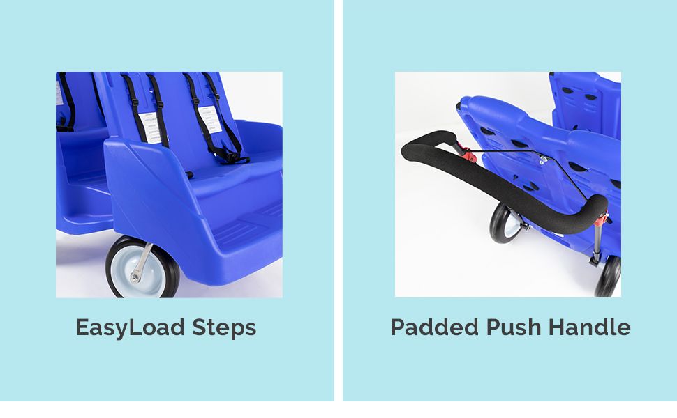 Foundations Gaggle® Parade™ 4 Seat Buggy – Multi-Child Baby Stroller